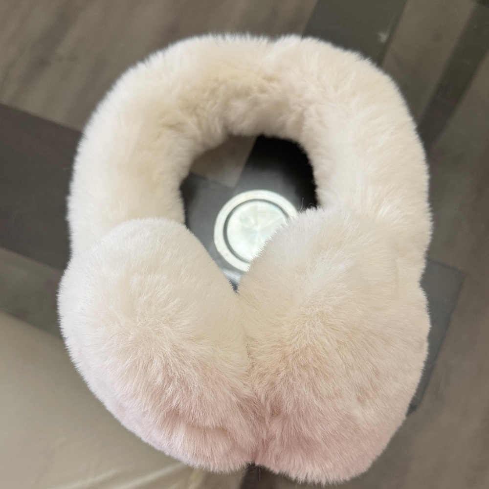 Plush Cream Ear Muffs
